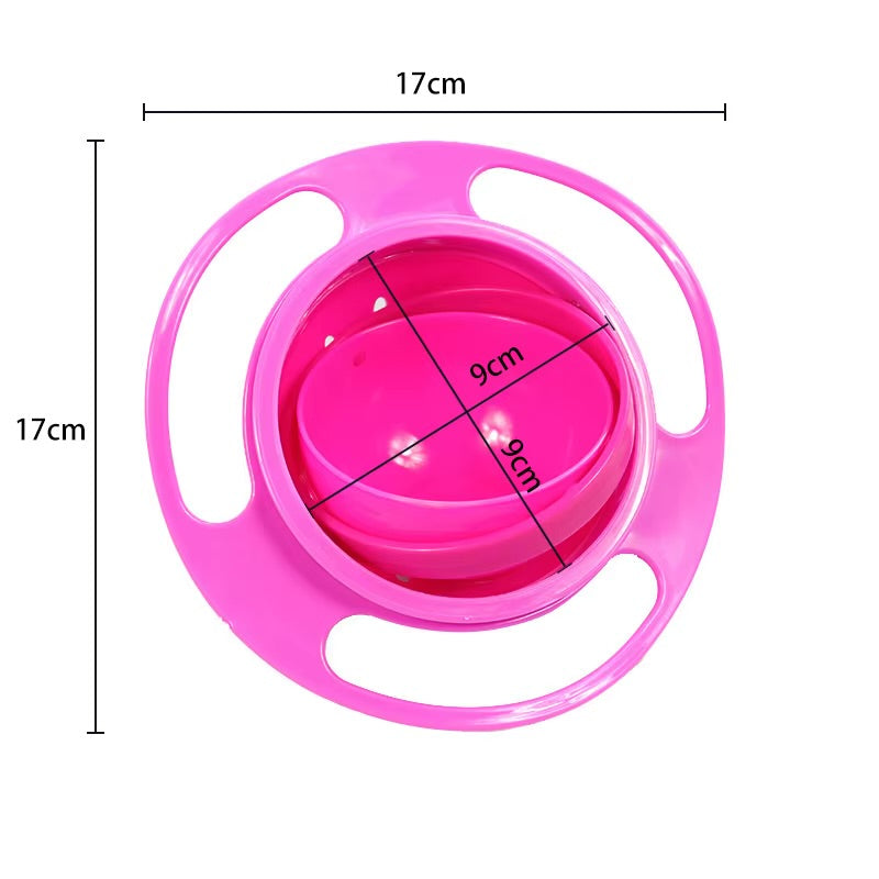 360 Rotate Gyro Bowl for Children