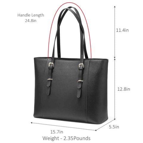 BROWN Laptop Handbag | Tote Bags | Laptop Briefcase | Laptop Bag 15.6-inch 107 - Senora