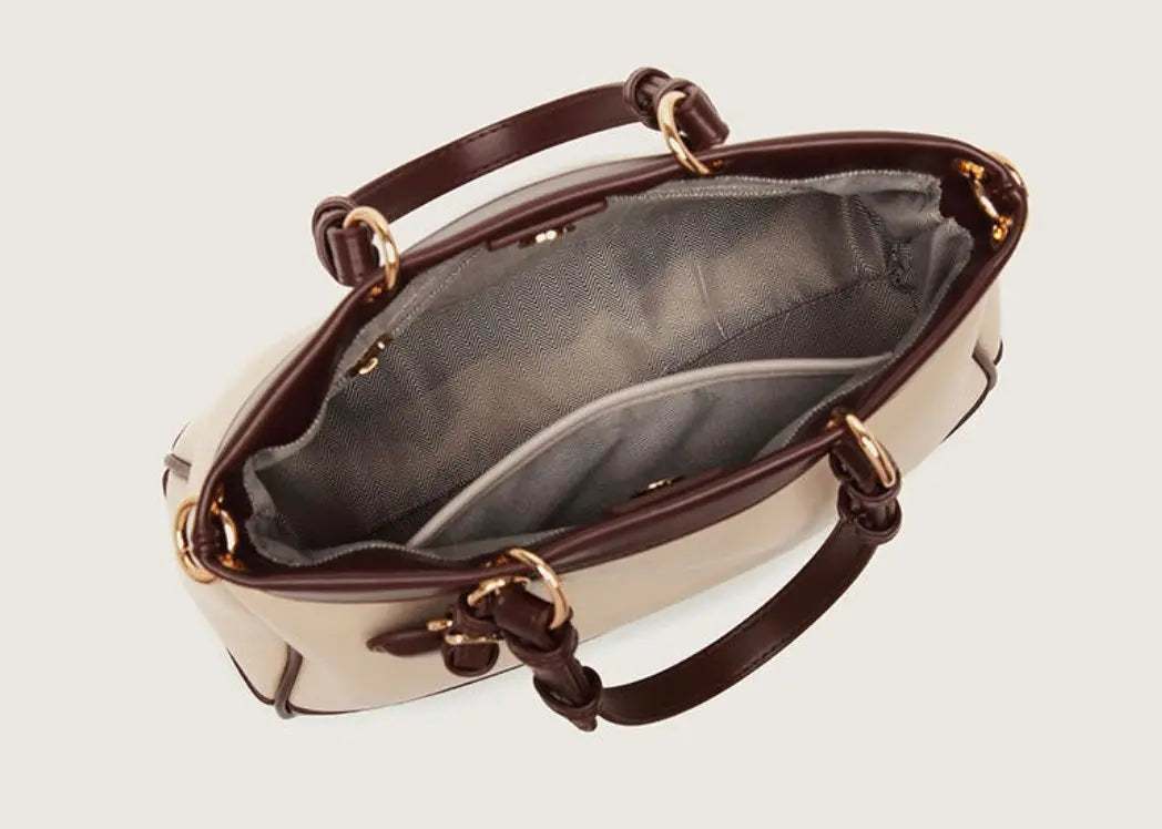 Charming Brown Handbag for Girls - Model 4123 - Senora