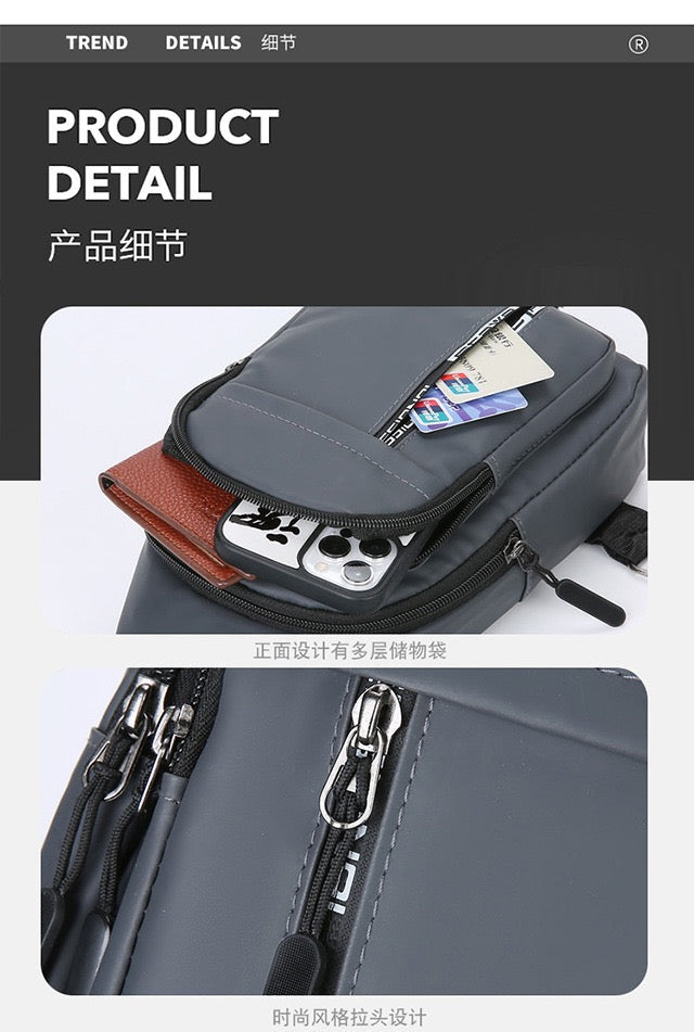 Black Messenger Bags Sports Bag Gym Bag 4172 - Senora