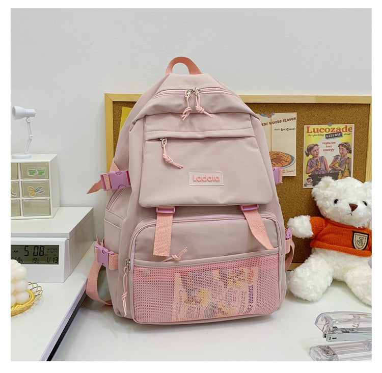 Pink Girls School Bags 6K12H - Senora