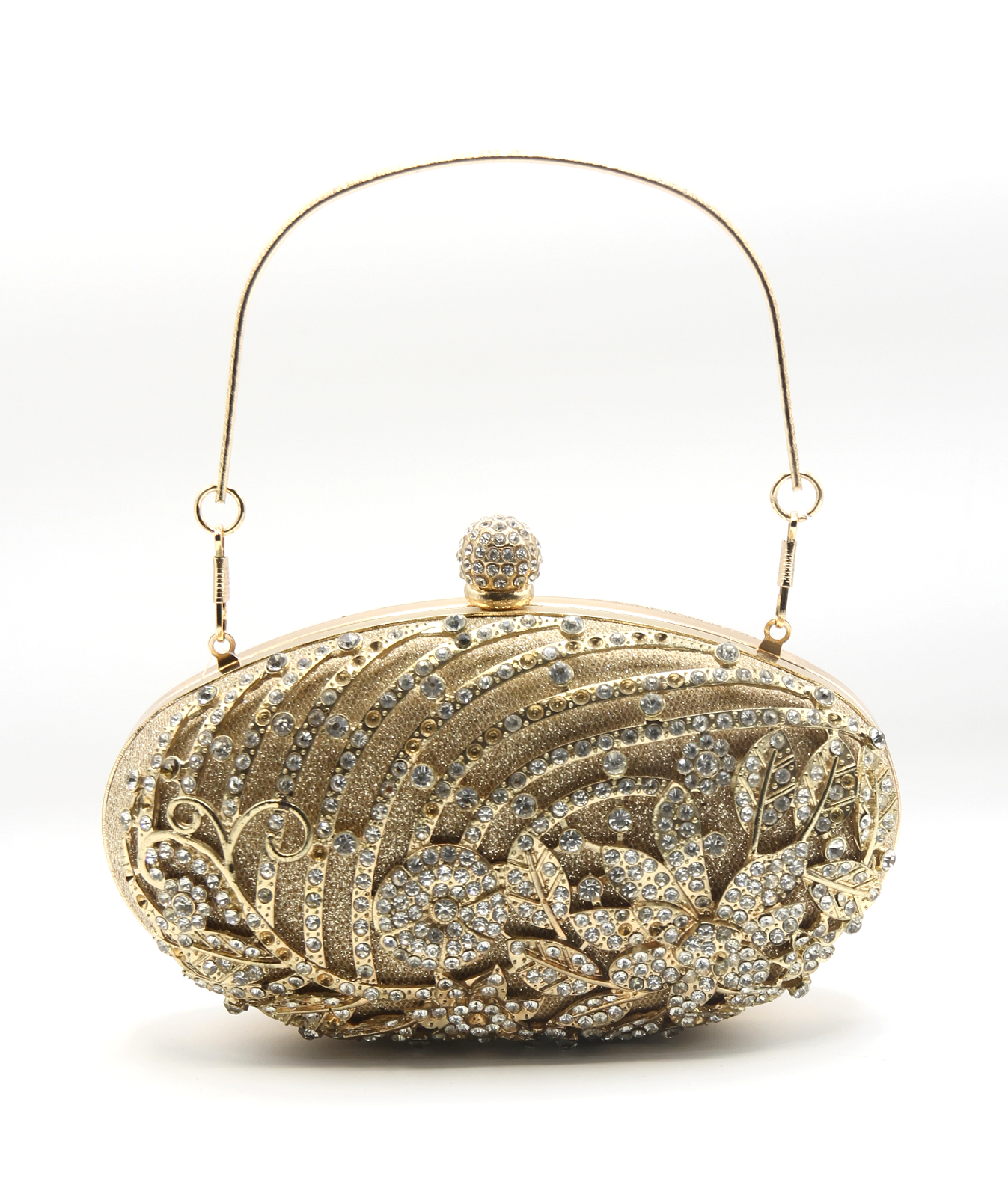 Golden Latest Stylo Bridal Clutch For Women 5002 - Senora