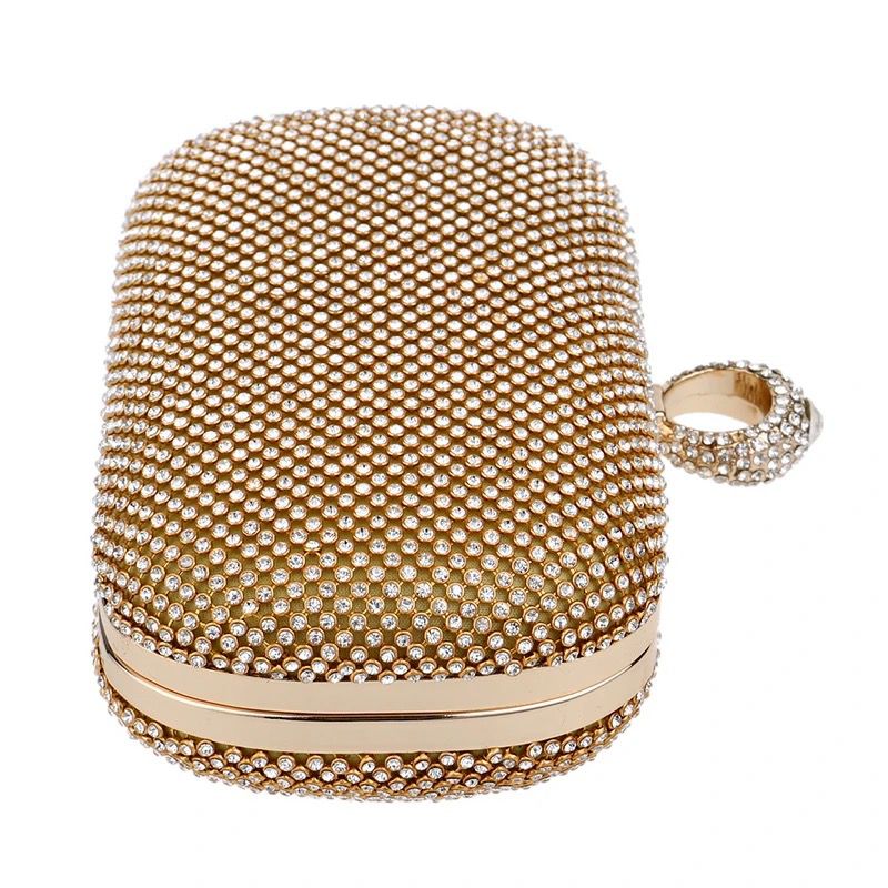 Golden Latest Stylo Bridal Clutch For Women 5002 - Senora