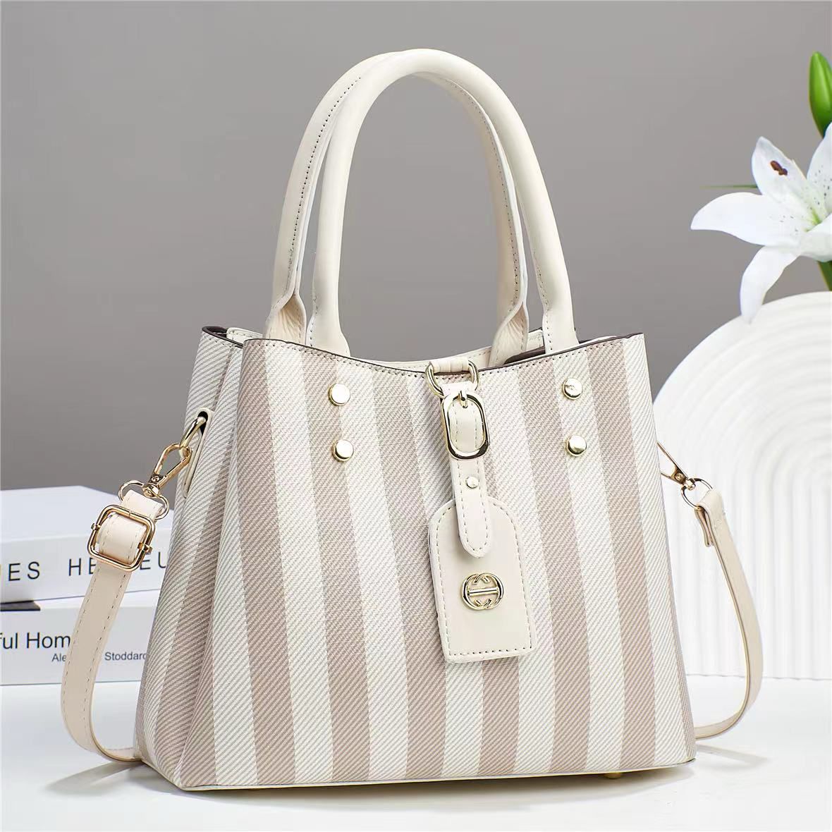 light skin Check Handbag Sale For Girls 058-8 - Senora