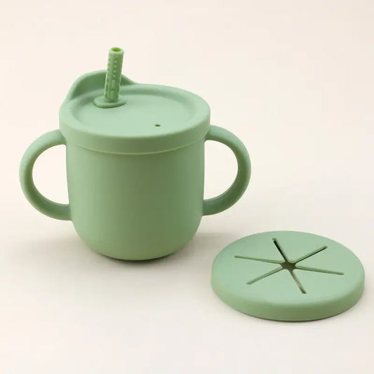 Silicone Sippy Cup 150 ml - Green
