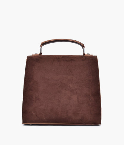 Dark Brown Handbag For Women 602 - Senora