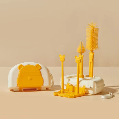 Multifunctional Travel Bottle Drying Rack 6 in 1 - Cutlery