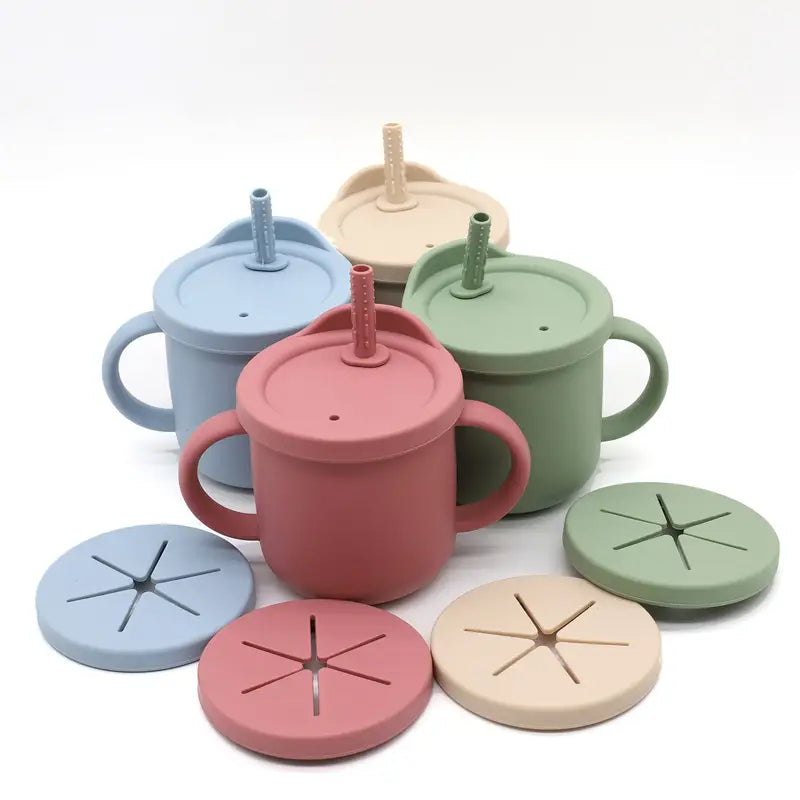 Silicone Sippy Cup 150 ml - Green