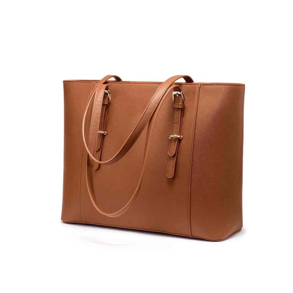 MUSTARD Laptop Handbag | Tote Bags | Laptop Briefcase | Laptop Bag 15.6-inch 107 - Senora