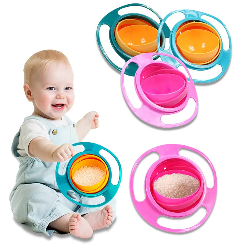 360 Rotate Gyro Bowl for Children