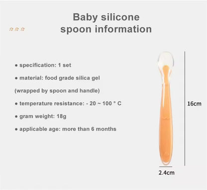 Baby Soft Silicone Spoon - Cutlery