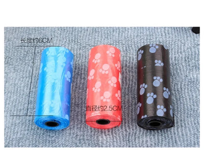 Waste Bag Dispenser Refills - Paw Print - Hygiene