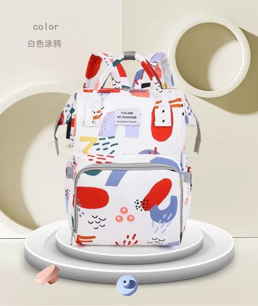 Diaper Bag Backpack with USB Port - Diaper & Mother Bags