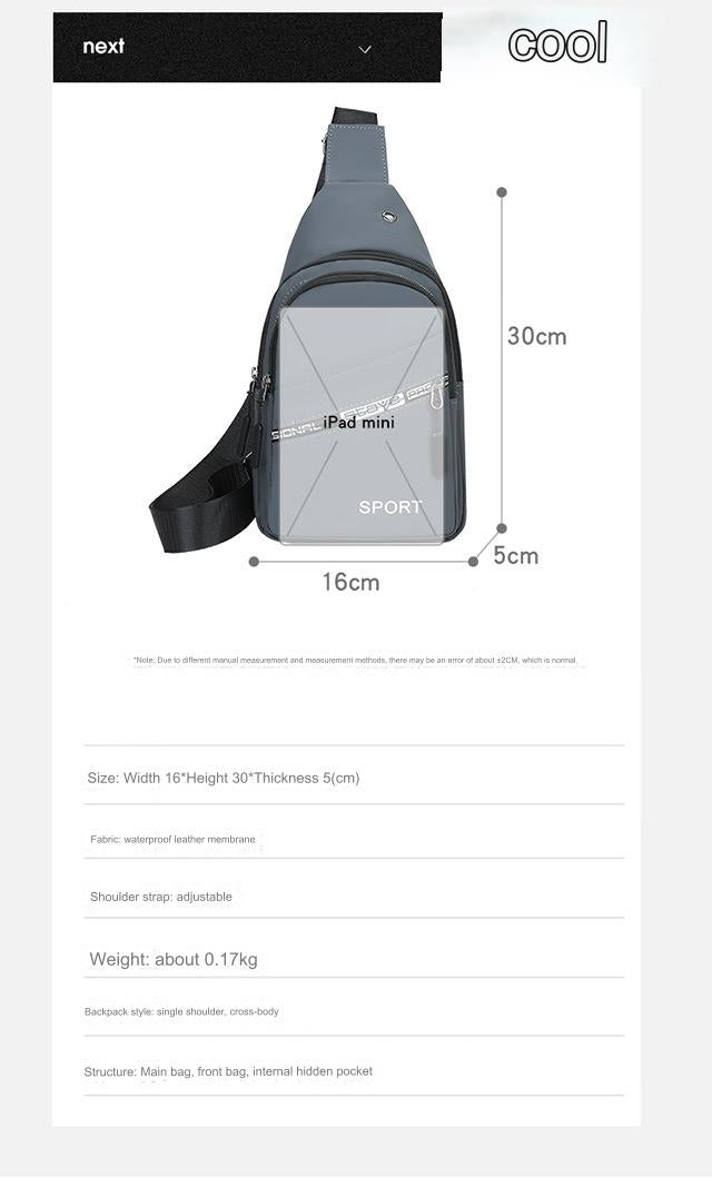 Black Messenger Bags Sports Bag Gym Bag  4172 - Senora