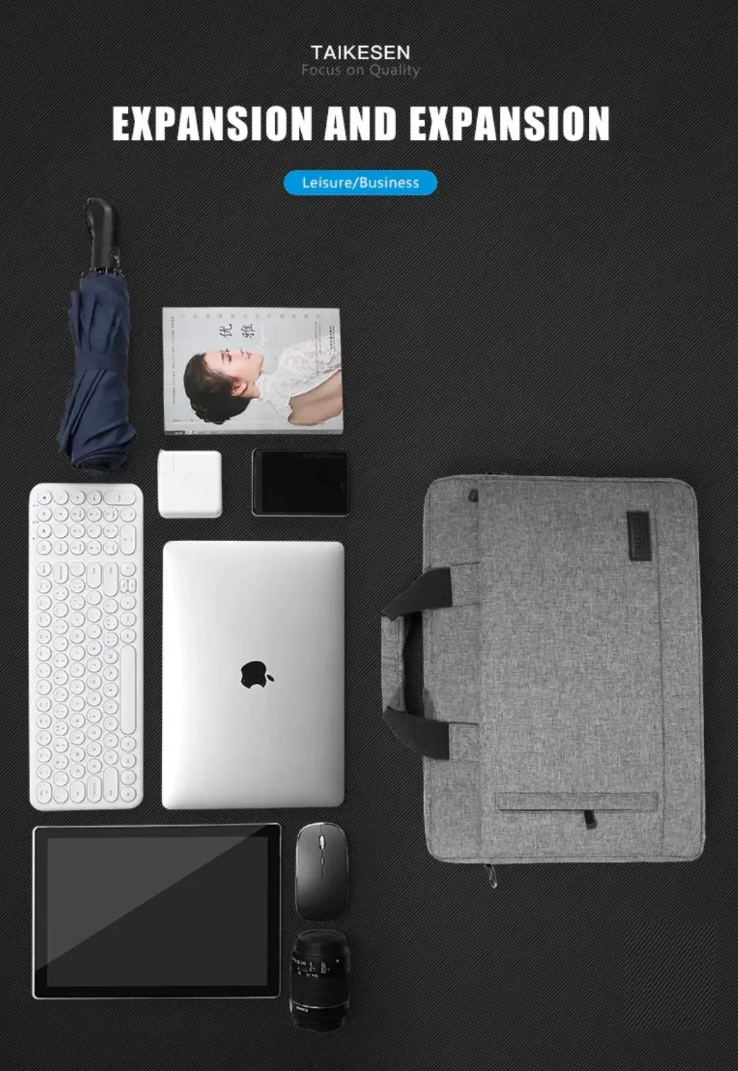 Pink Laptop File Bag 13, 17 inch For Men Womens 4072 - Senora