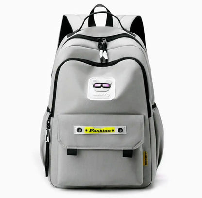 18" Durable korean vibe unisex school backpack - Senora