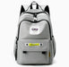18" Durable korean vibe unisex school backpack - Senora