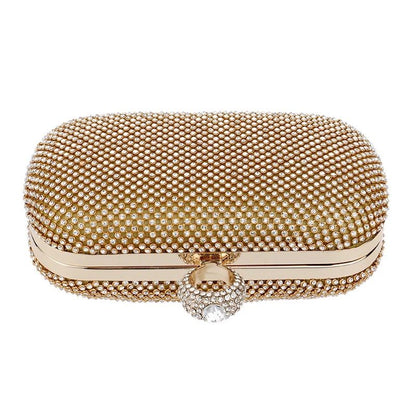 Golden Latest Stylo Bridal Clutch For Women 5002 - Senora