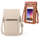 Touch Screen Ladies Cell Phone Wallet PU Leather 
